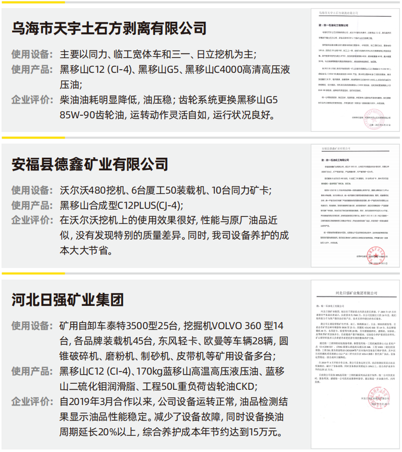 640.png 统一润滑油为矿产领域用户提供全方位强效润滑保障