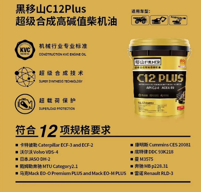 统一润滑油为工程机械及矿业领域高效作业保驾护航！