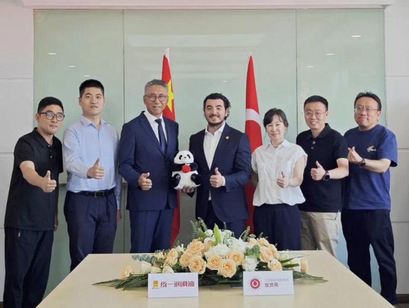 土耳其总统府投资局国家顾问沙望访问统一石化总部