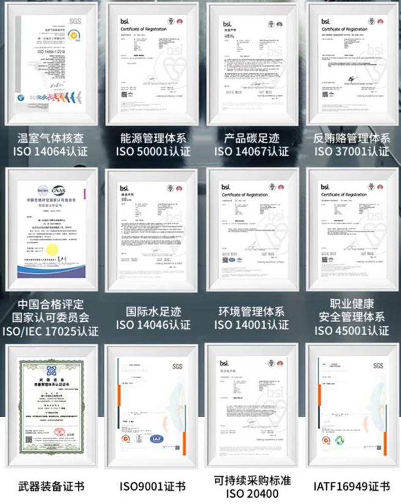 统一构建一流的ESG管理体系,提升自身可持续发展能力